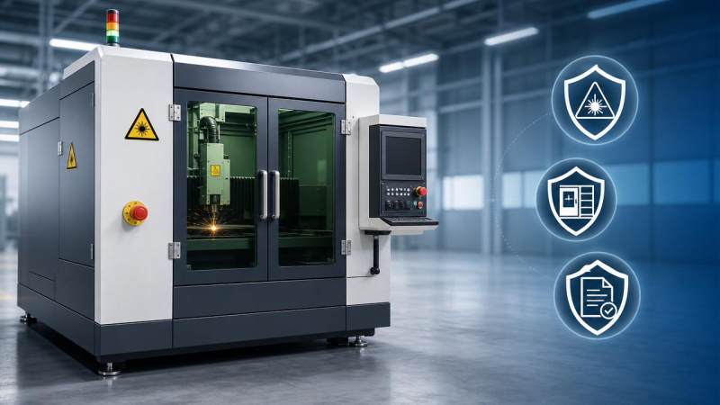 What industrial laser safety class standards require today