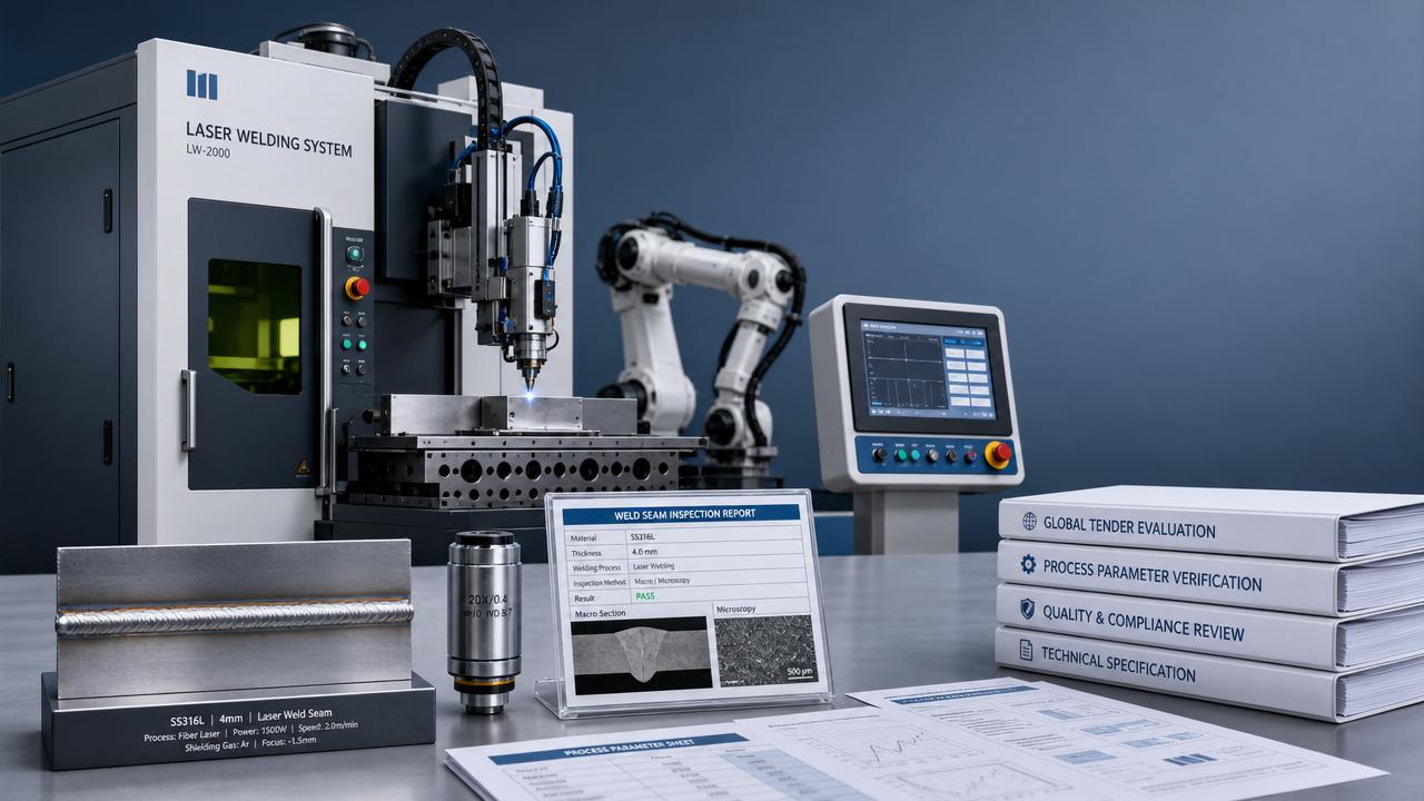 How to read global laser welding machine tenders right