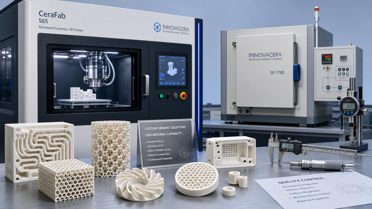 Is a ceramic 3D printer OEM factory right for custom parts