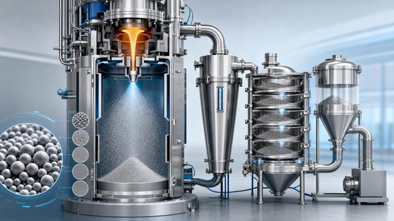 How metal powder atomization equipment affects powder quality How metal powder atomization equipment affects powder quality