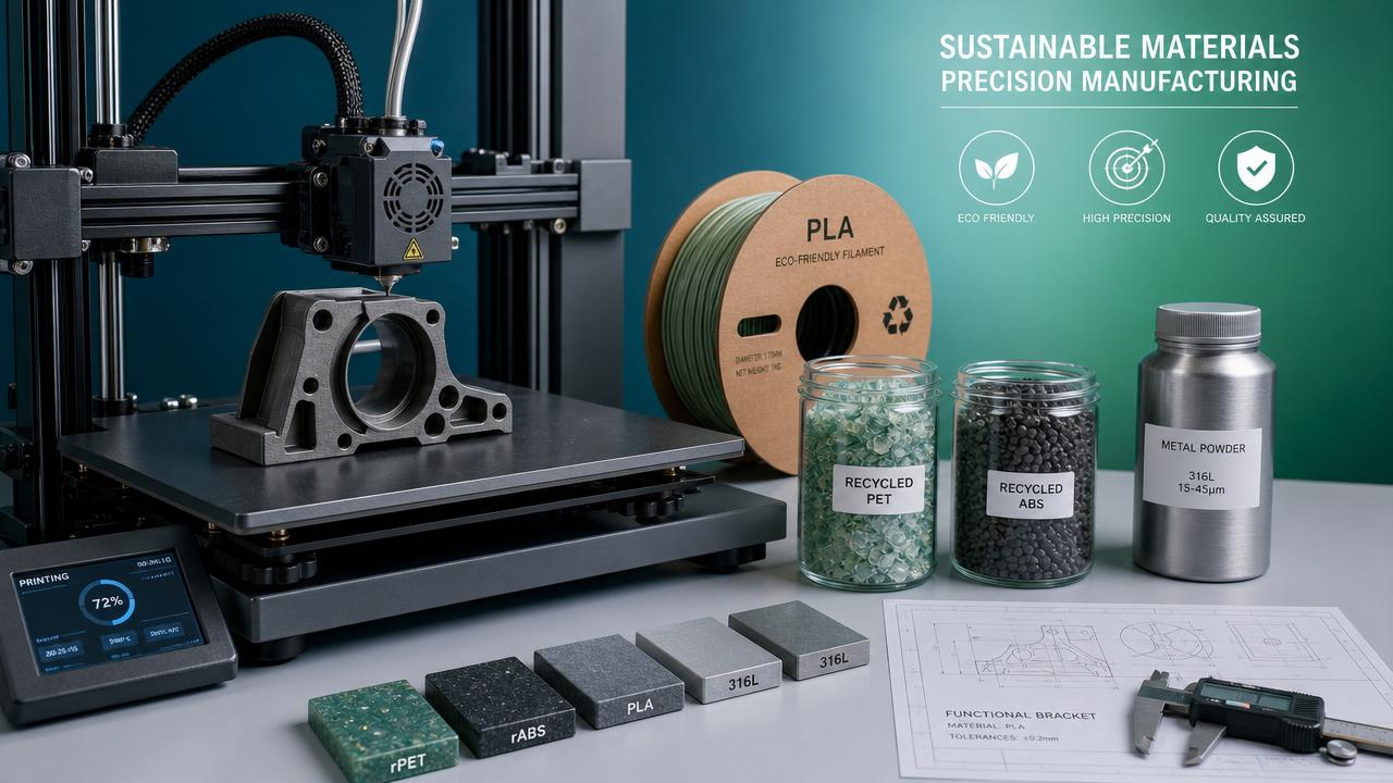 Sustainable Materials in 3D Printing: Best Options
