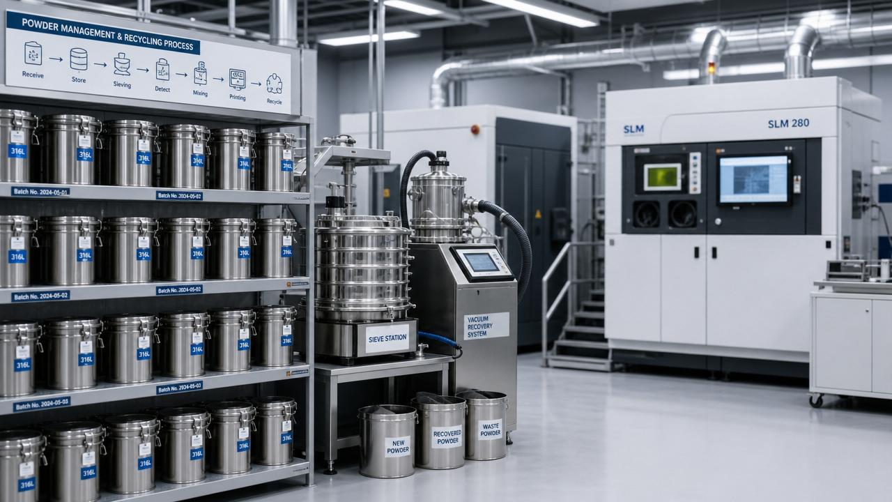 Inventory Management for Metal Powder Waste Control
