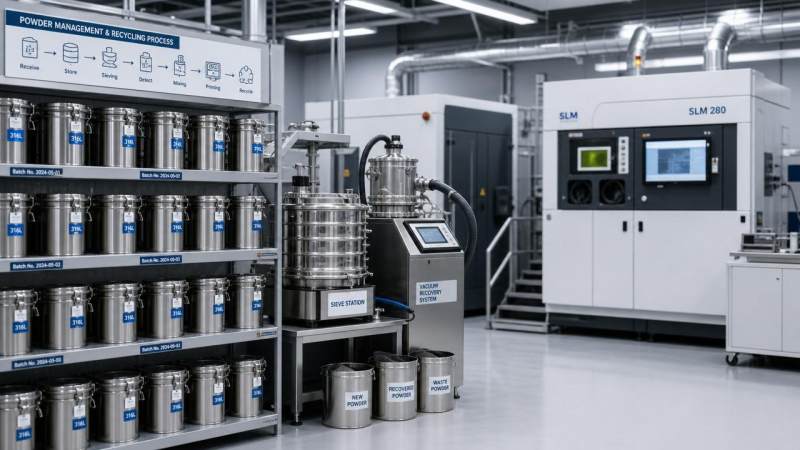 Inventory Management for Metal Powder Waste Control Inventory Management for Metal Powder Waste Control