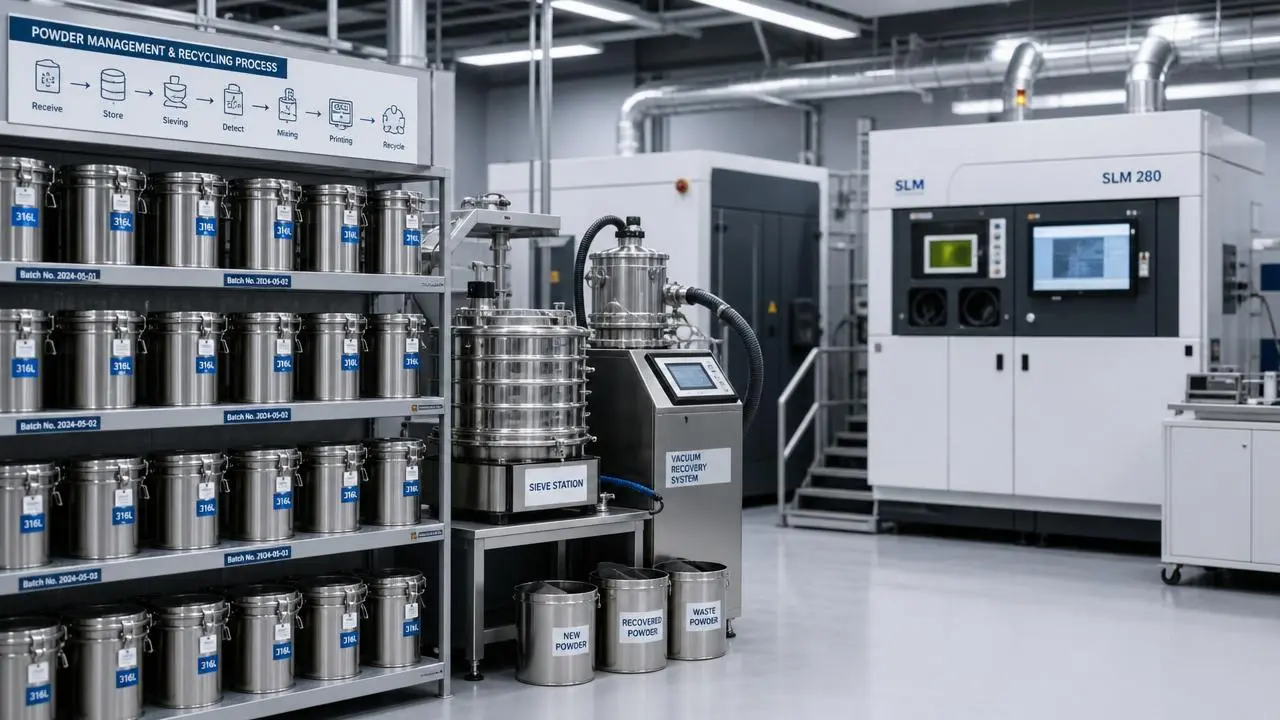 Inventory Management for Metal Powder Waste Control