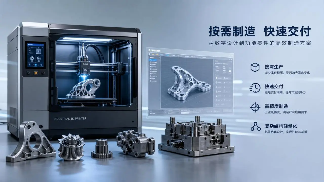 3D Printing On-Demand Manufacturing: When It Beats Traditional Production