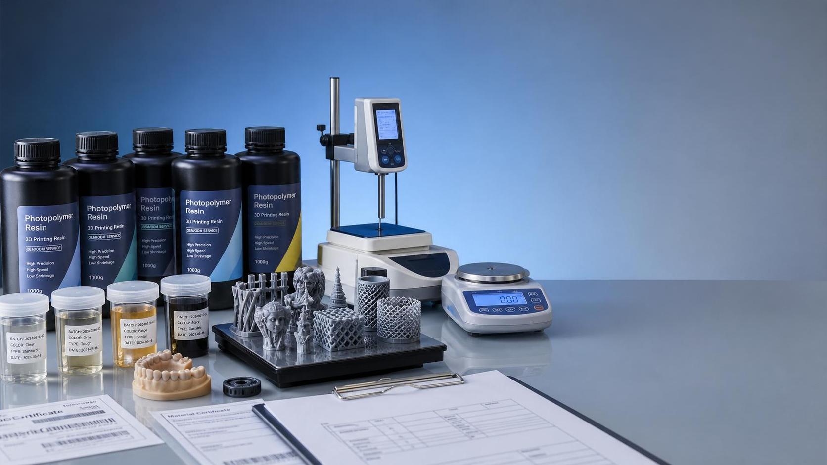 How to Evaluate a 3D Printing Resin Factory OEM
