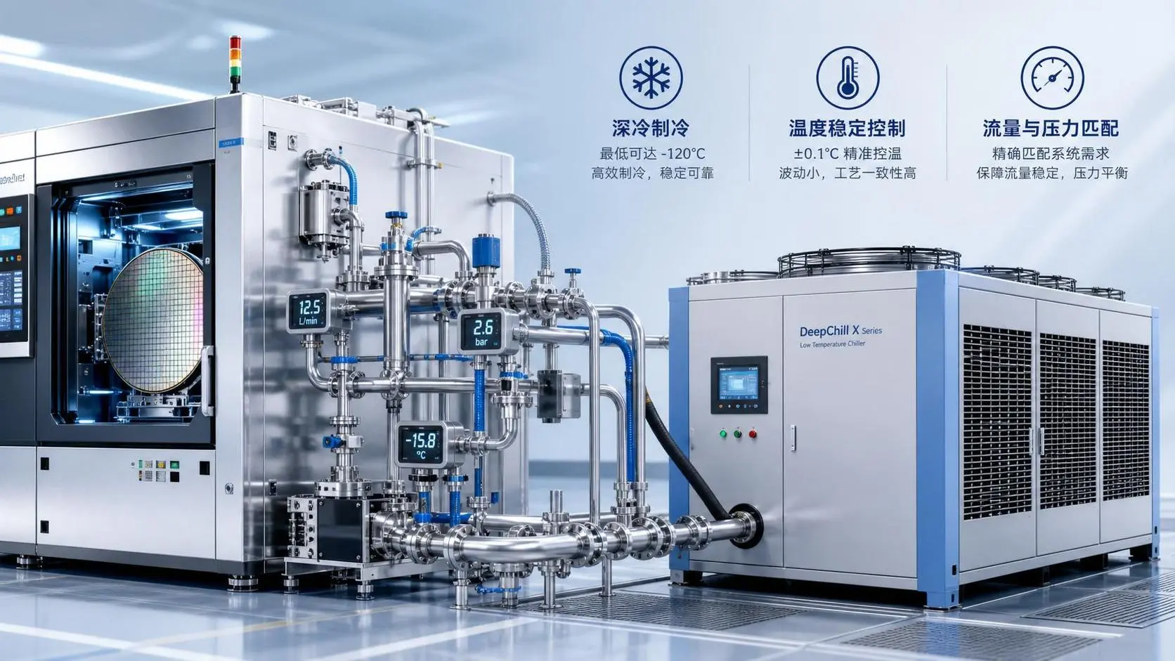 How to Size a Cryogenic Chiller for Semiconductor Yield Stability