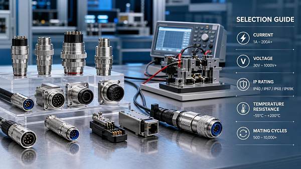 Connector Specification Chart: How to Compare Ratings Fast