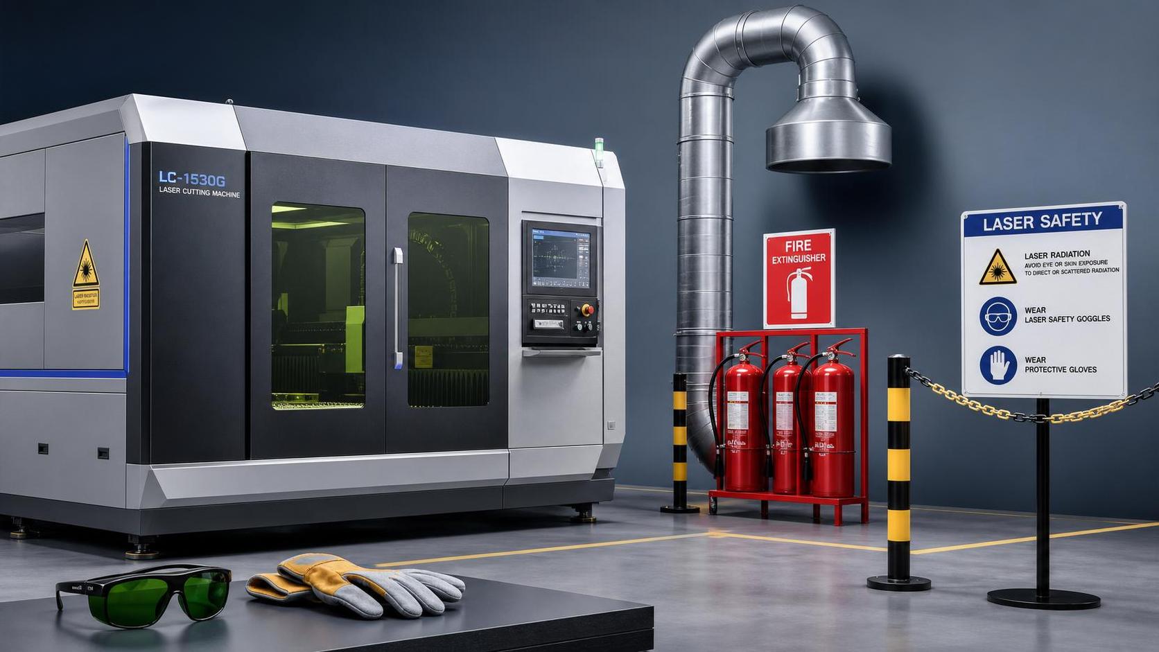 Laser Safety for Cutting: Key Risks, PPE, and Area Control Basics