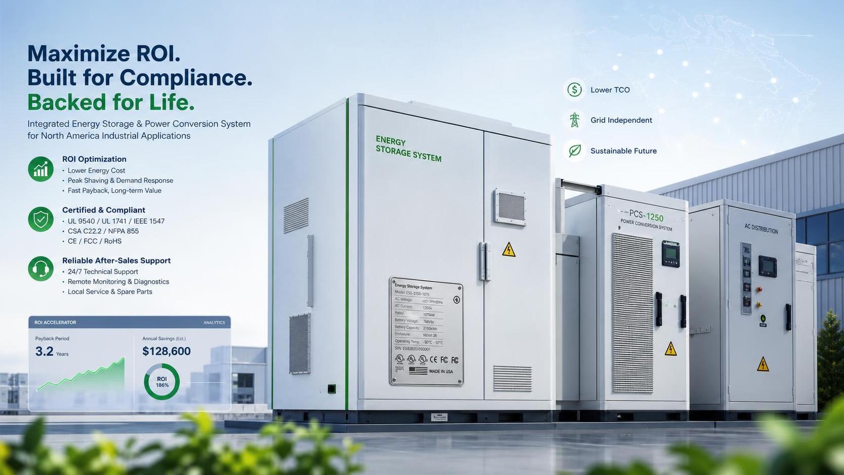 How to Evaluate New Energy Equipment in North America by ROI, Compliance, and Service Support