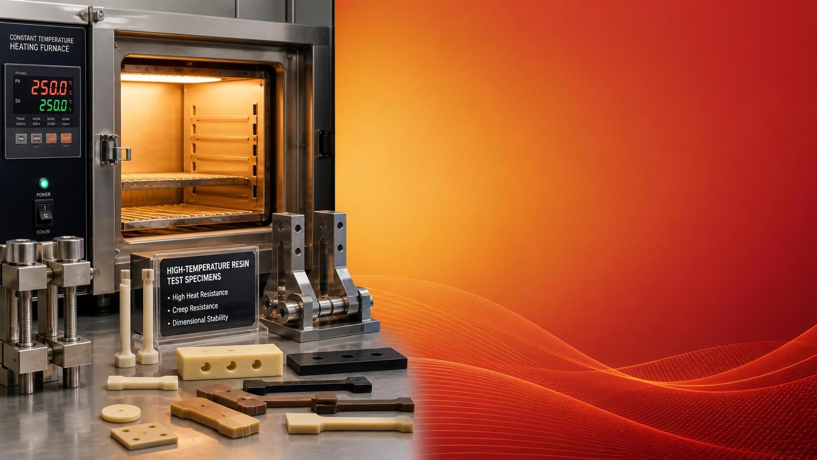 How high temperature resin performs under continuous heat
