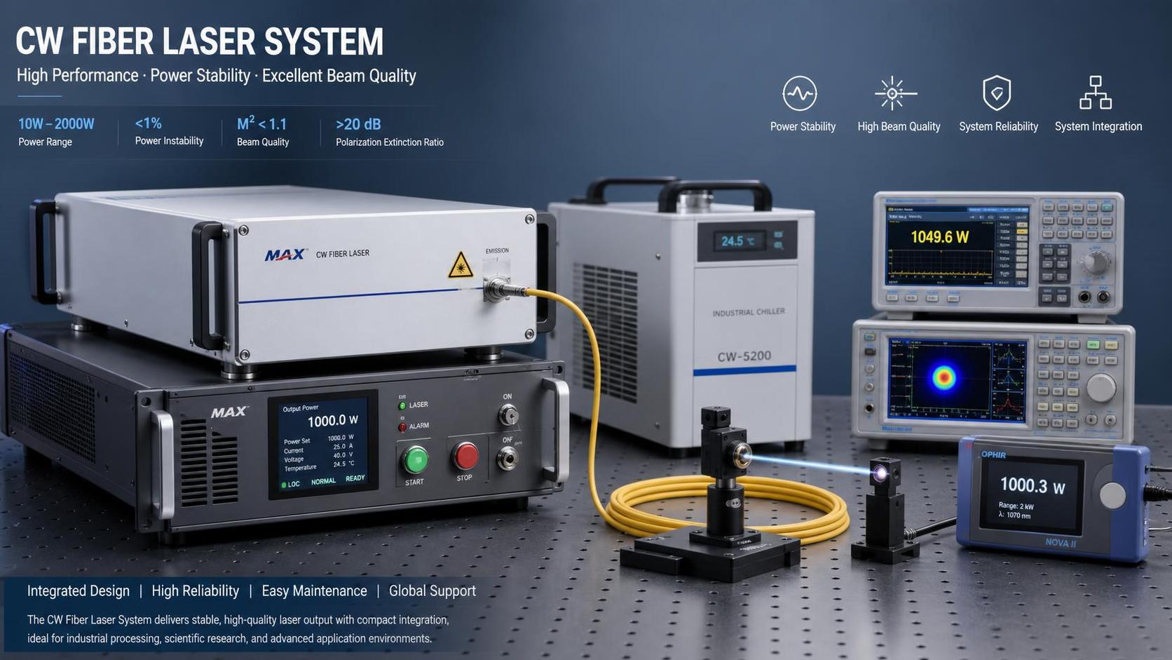 What to check before choosing a cw laser source supplier