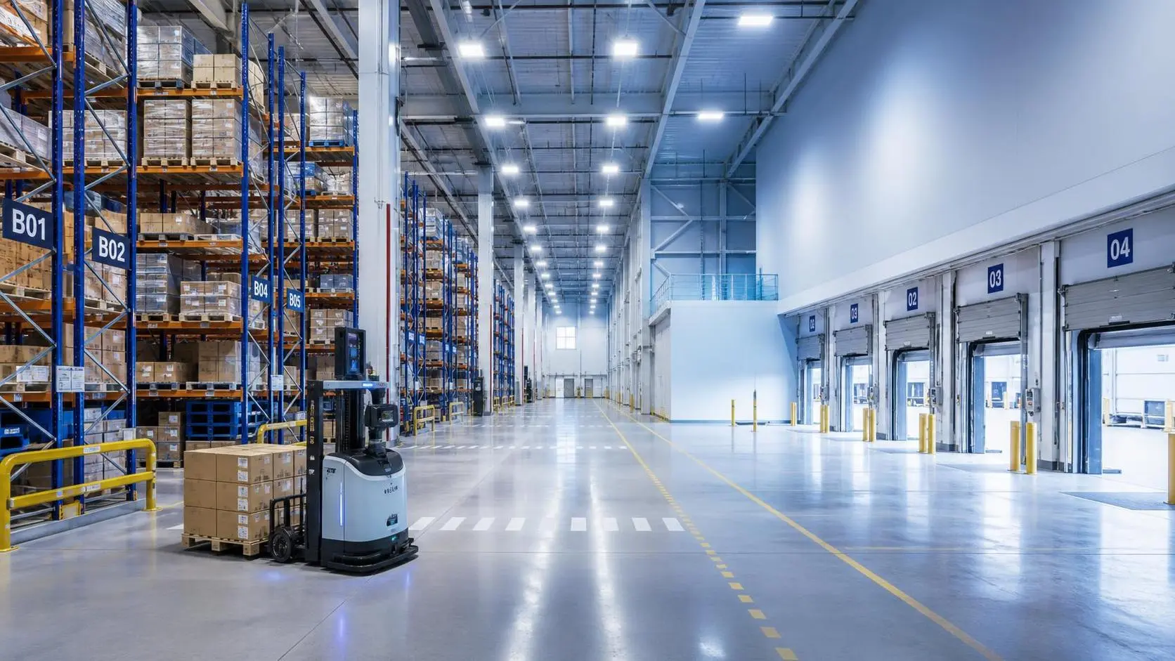 How LED lighting for warehouses can reduce energy use without dark zones