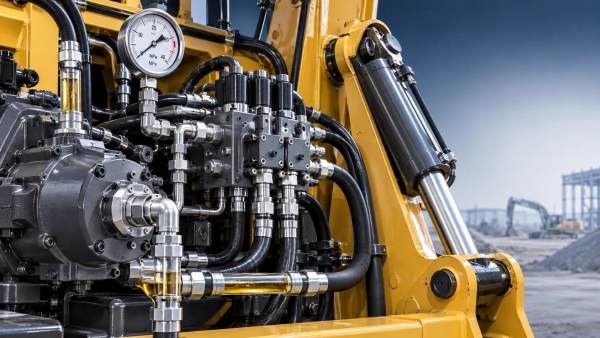 What causes slow response in engineering machinery hydraulic systems?