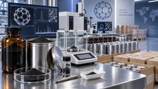 What drives the price of fullerenes per kg in bulk orders?