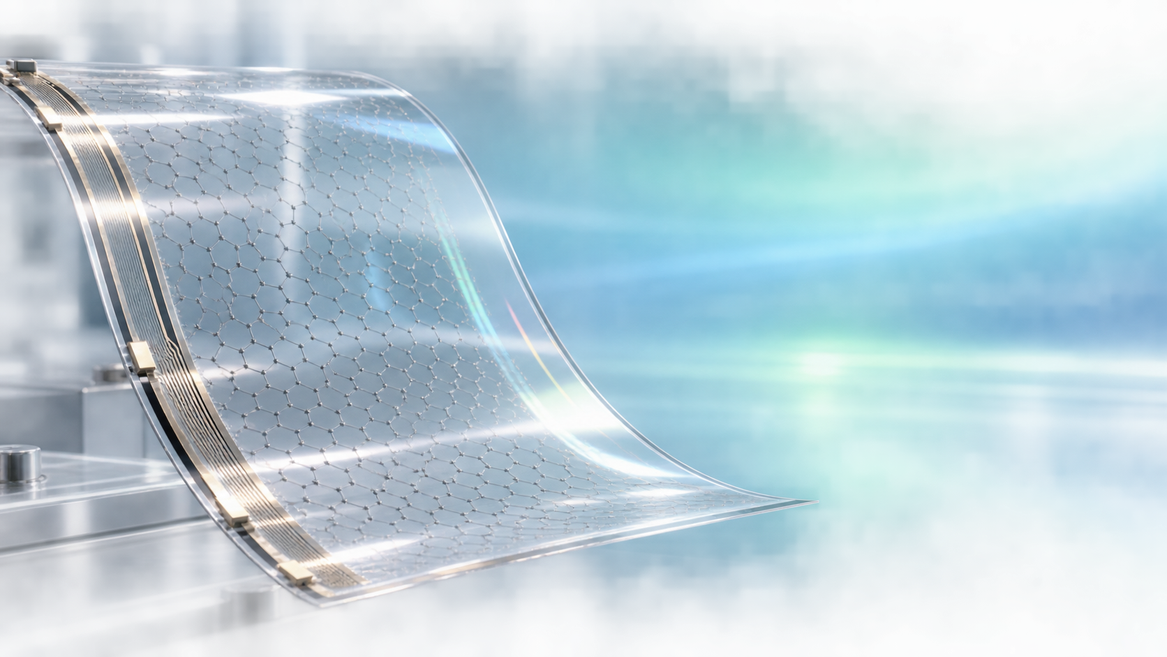 When do graphene materials improve display electrode performance?