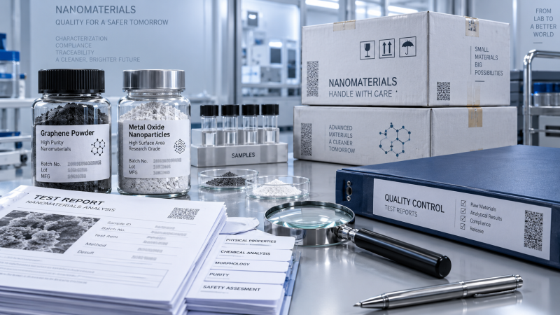 How to verify quality documentation from nanomaterial importers How to verify quality documentation from nanomaterial importers