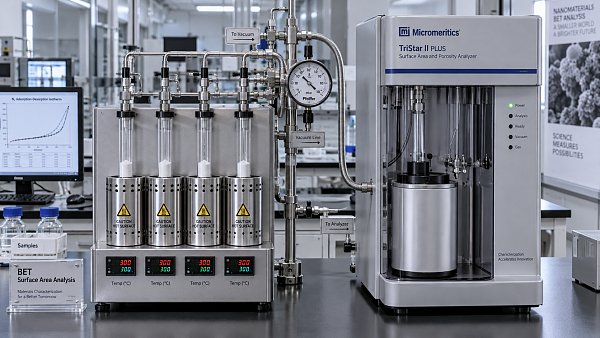 BET Surface Area Analysis of Nanoparticles: Why Degassing Changes Results