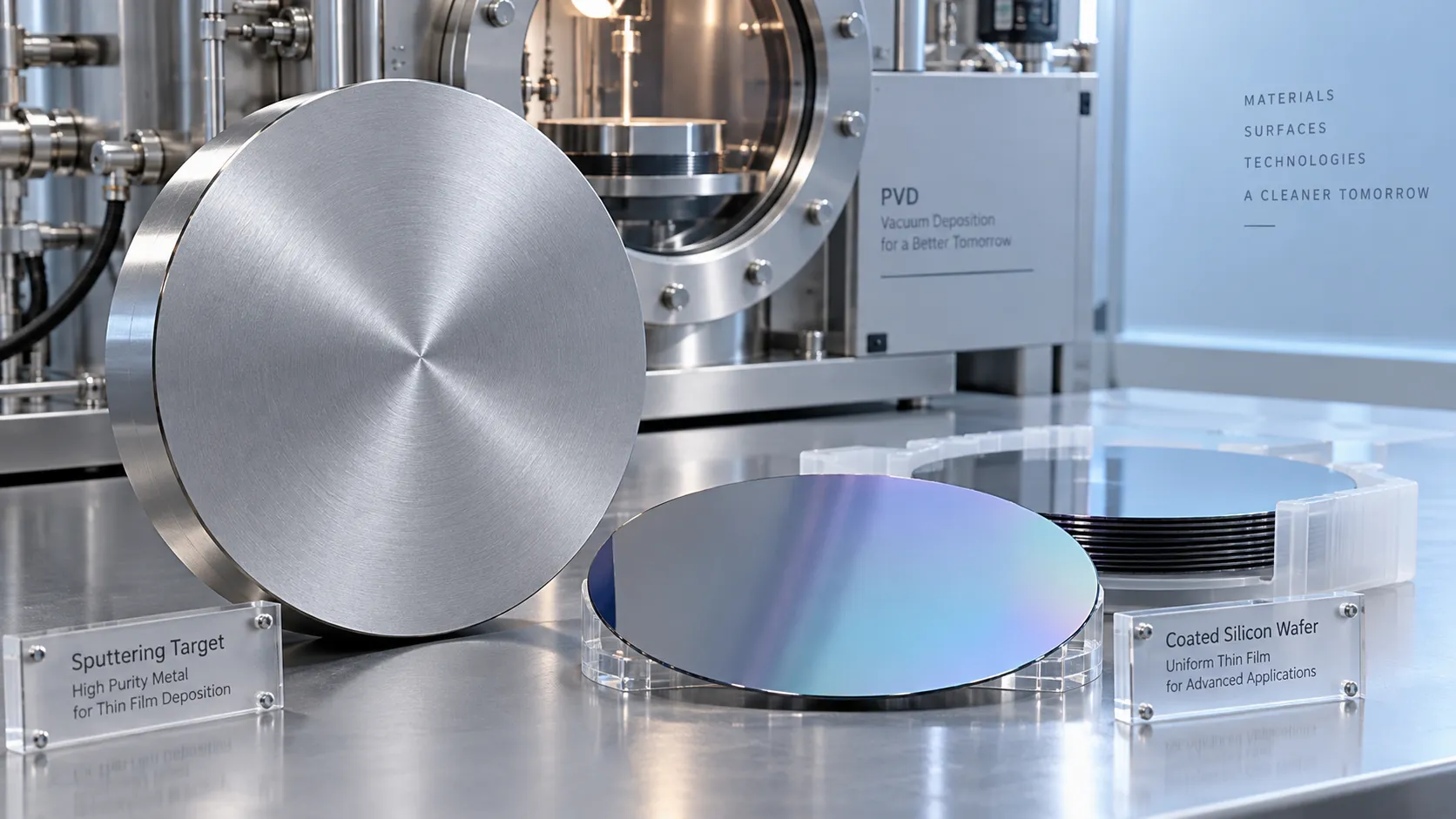 How does the purity of sputtering targets affect thin-film quality?