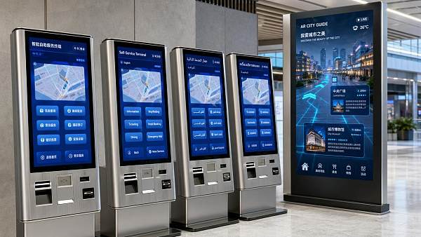 2026 China Commercial Hotspots: Self-Service Kiosks & Digital Signage Go Global