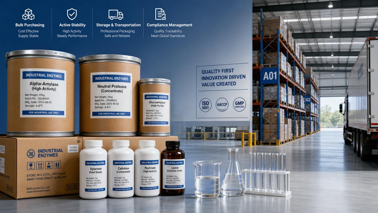 Industrial Enzymes Bulk Buying Guide: What Impacts Total Cost Most
