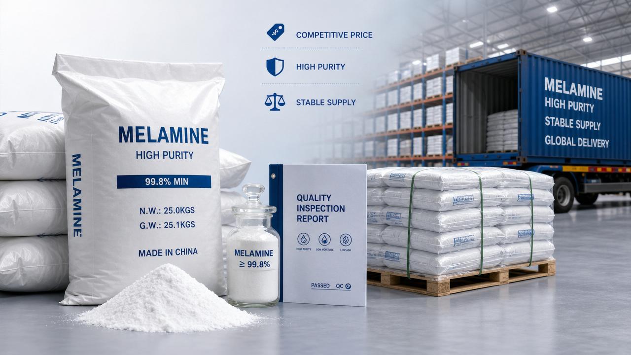 Melamine Powder Wholesale: How to Balance Price, Purity, and Supply