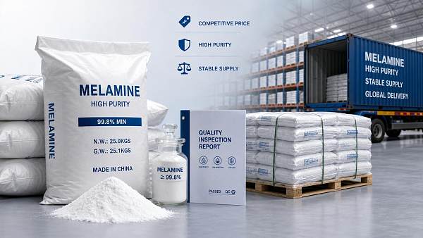 Melamine Powder Wholesale: How to Balance Price, Purity, and Supply
