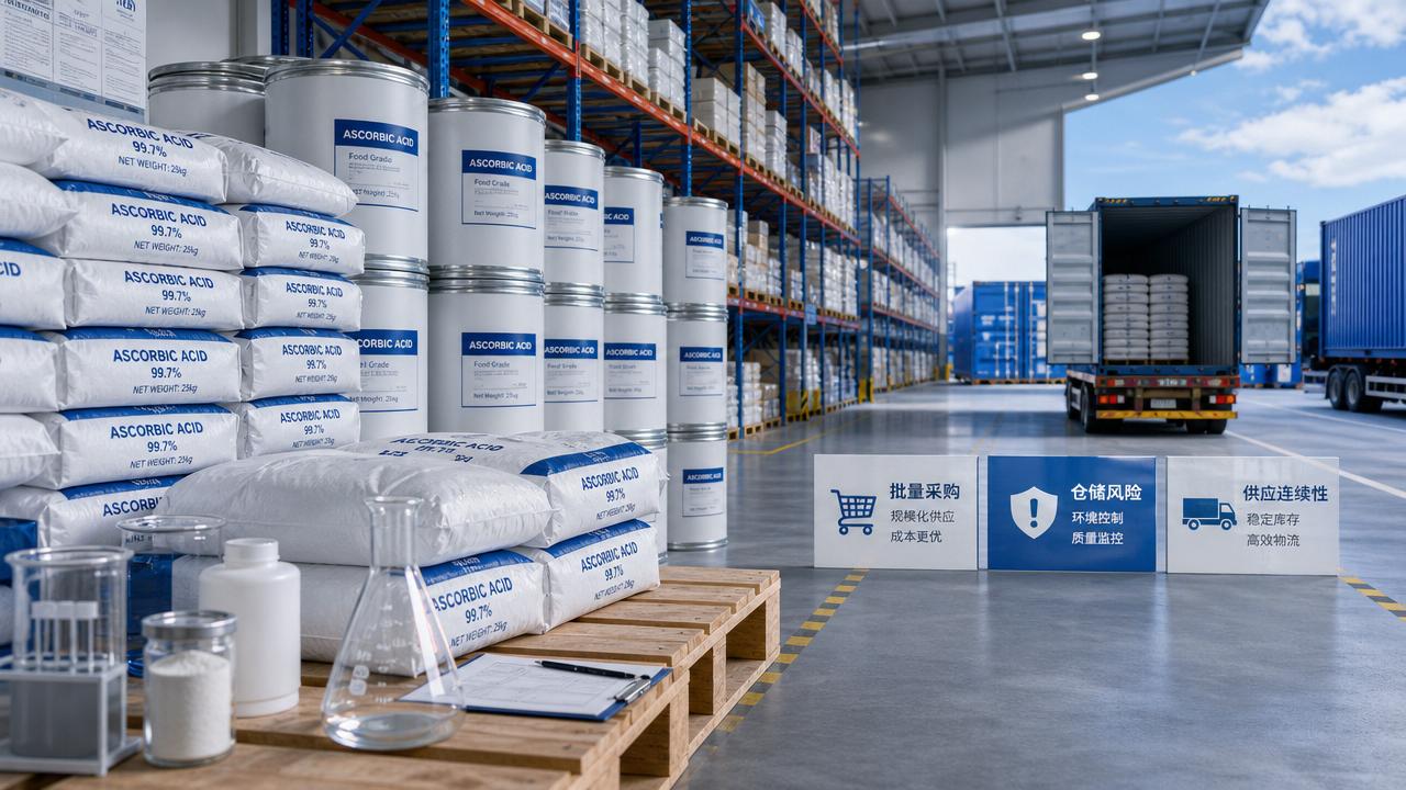 Bulk Ascorbic Acid Pricing: When Volume Savings Outweigh Storage Risk