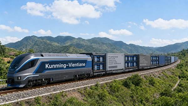 China-Laos Railway Emerges as 'Opportunity Route' for AI Learning Hubs and Digital Signage Exports to ASEAN