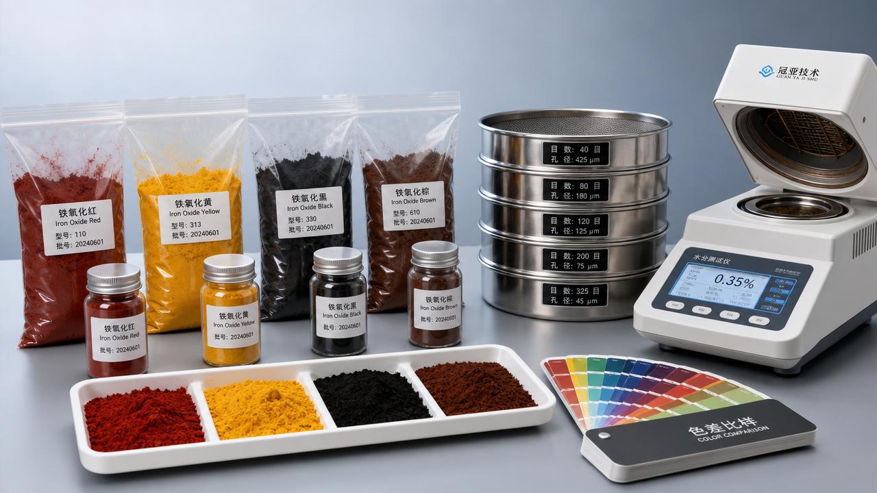 Wholesale Iron Oxides: How to Judge Batch Consistency