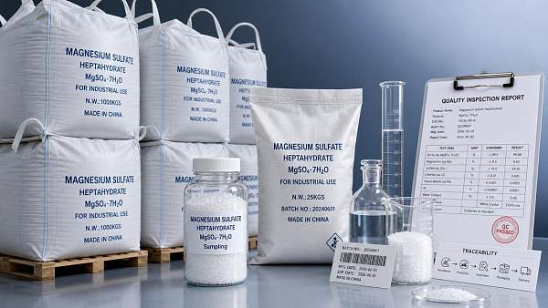 Bulk Magnesium Sulfate Quality Checks Before Large Orders