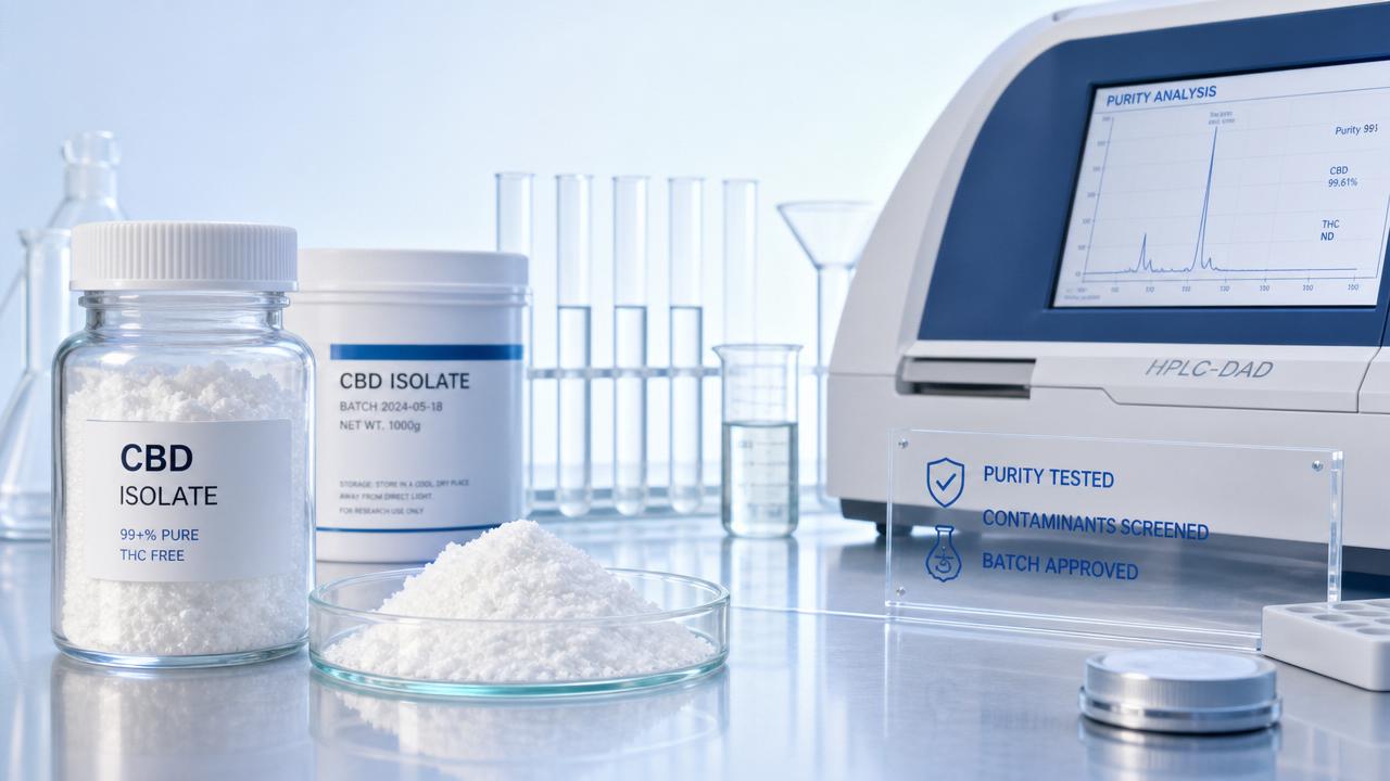 Wholesale CBD Isolate: Purity Risks to Check