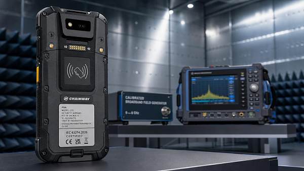 IEC 63274:2026 Raises RFID/NFC Immunity Thresholds for Industrial PDAs by 40%