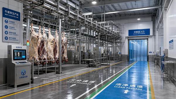 Cattle Slaughtering Line Layout: Throughput, Hygiene, and Safety Basics