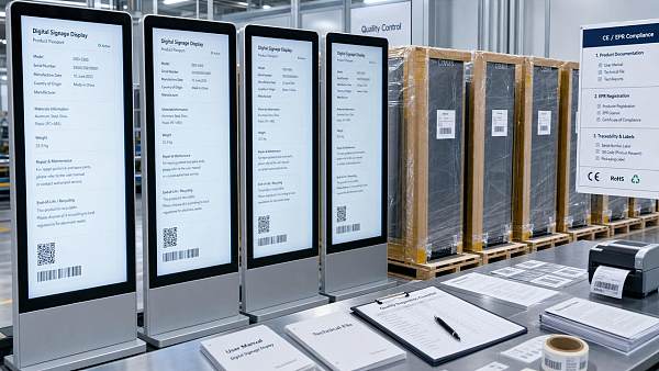 EU ESPR rule takes effect: DPP required for digital signage