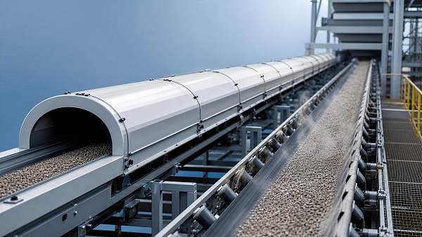 Enclosed Belt Conveyor vs Open Conveyor: Which Reduces Dust and Product Loss