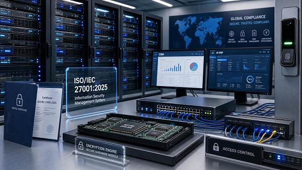 ISO/IEC 27001:2025 rollout starts for Cloud CRM and AI-ERP