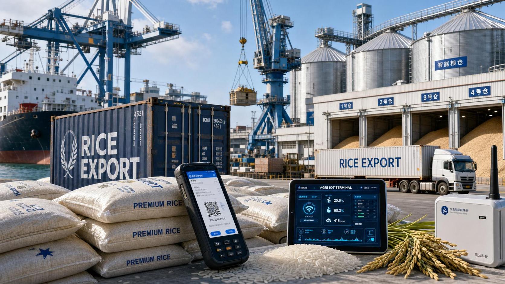 India’s Rice Export Duty Hits Smart Grain Supply Chains