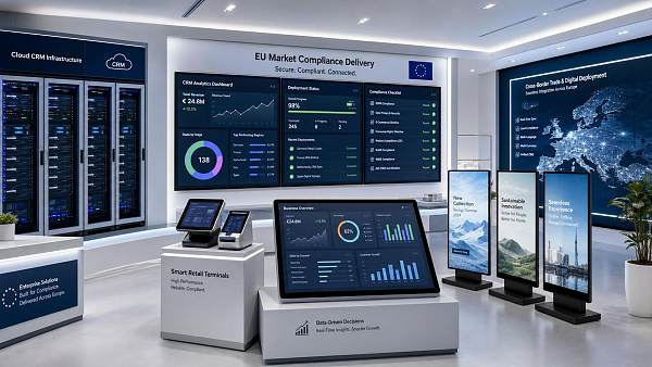 EU AI Act Rules Set Q1 2027 Deadline for Cloud CRM and Digital Signage