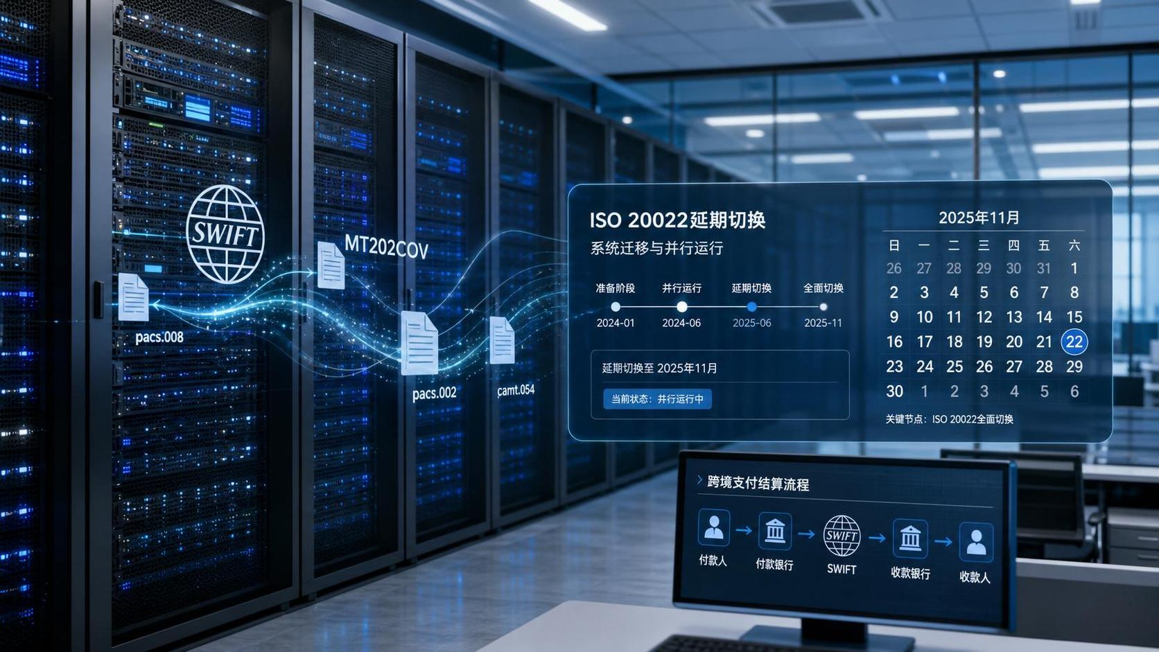 SWIFT Delays MT202COV ISO 20022 Cutover to October 2026