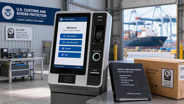 CPSC Bars Kiosk Imports Without UL 4700 CPSC Bars Kiosk Imports Without UL 4700