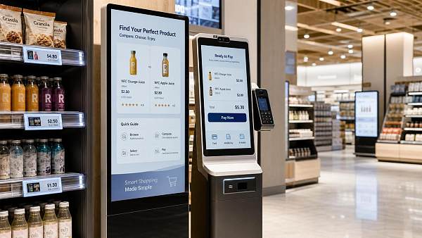 Smart Retail Display Technology: What Improves In-Store Engagement?