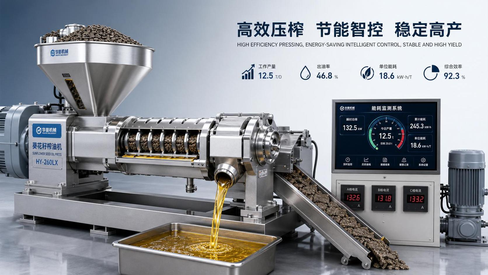 Sunflower Oil Press Machine: How to Judge Output and Energy Use