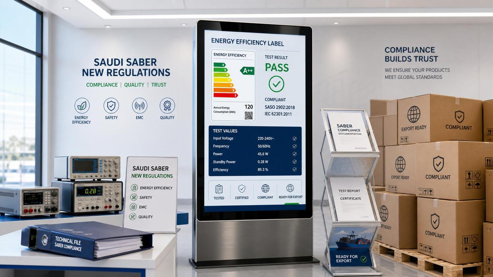 Saudi SABER Adds Label Rule for Digital Signage