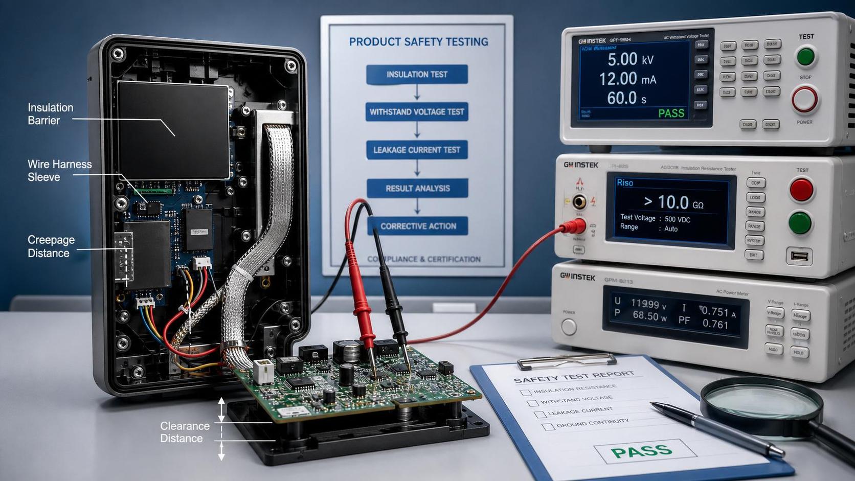 Product Safety Test Failure Insulation: Root Causes and Corrective Actions