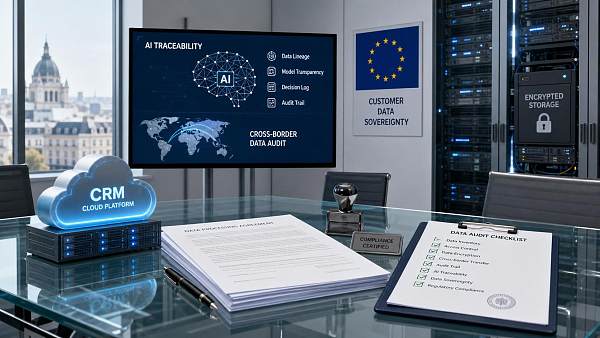 EU GDPR Update Adds AI CRM Audit Certification Rule