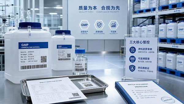 How to Qualify GMP Chemicals Raw Materials for Safer Production