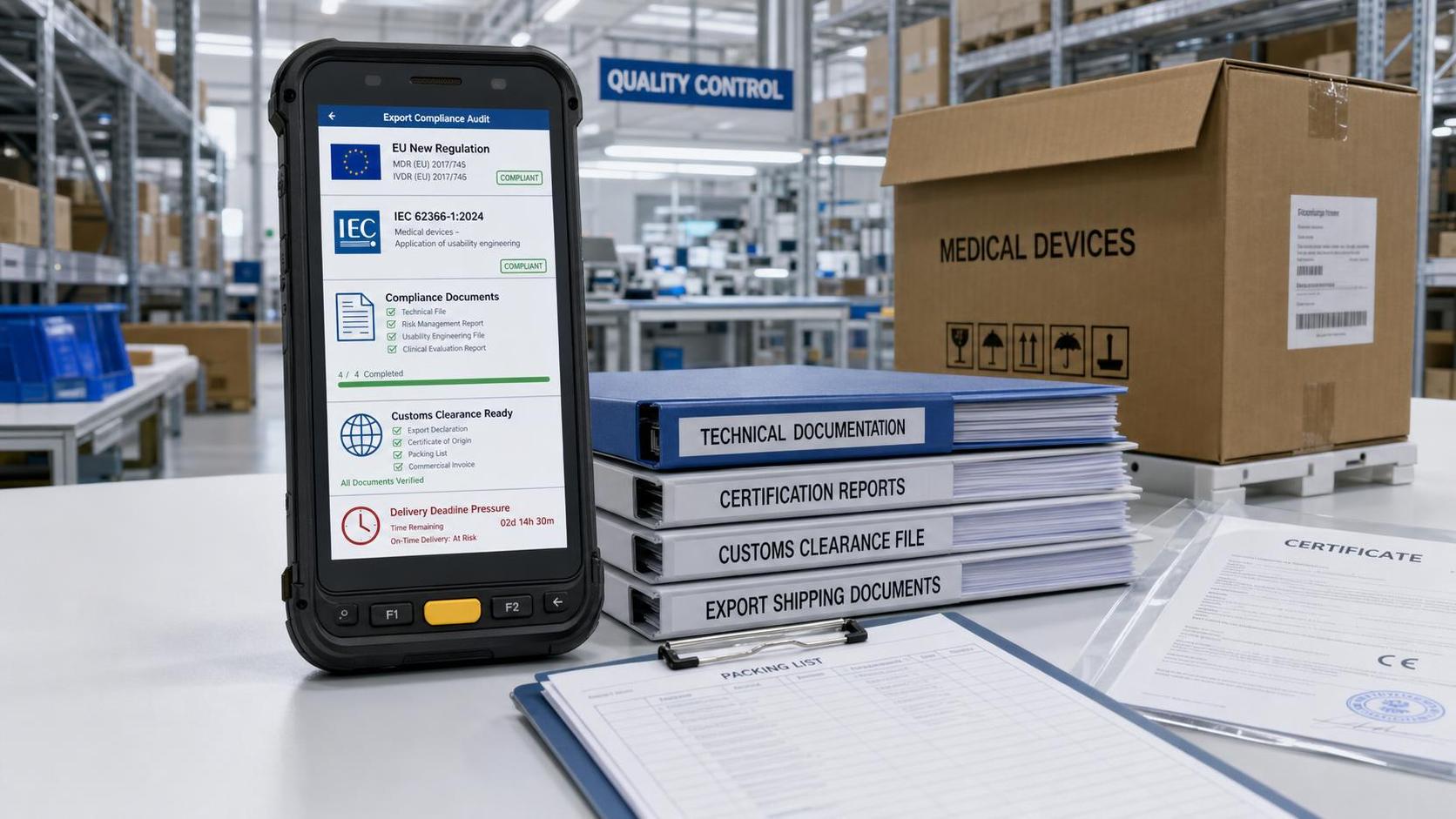 EU Rule Adds IEC 62366-1:2024 for Industrial PDAs