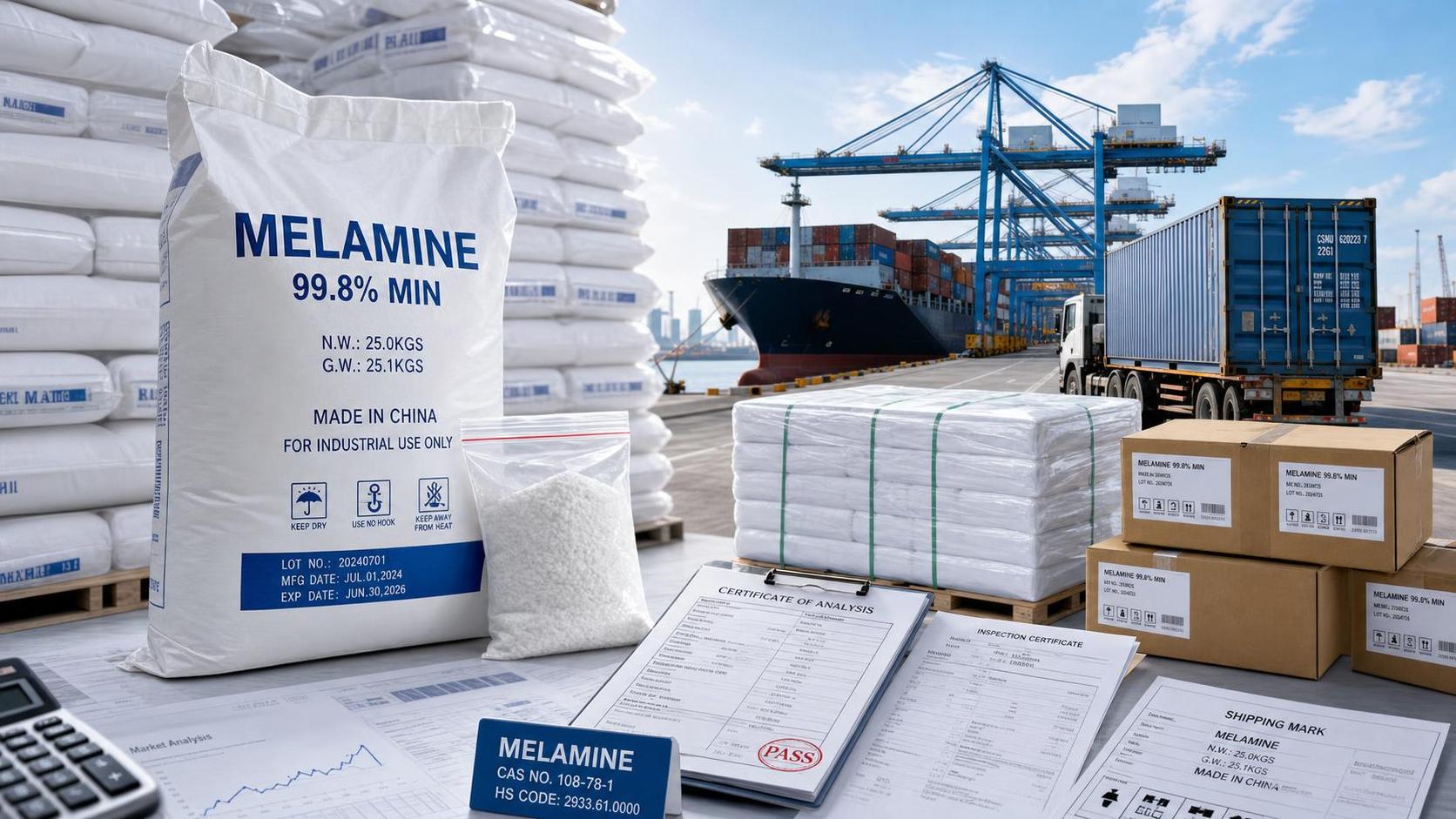 Melamine Powder Export Price: Cost Drivers and 2026 Market Outlook