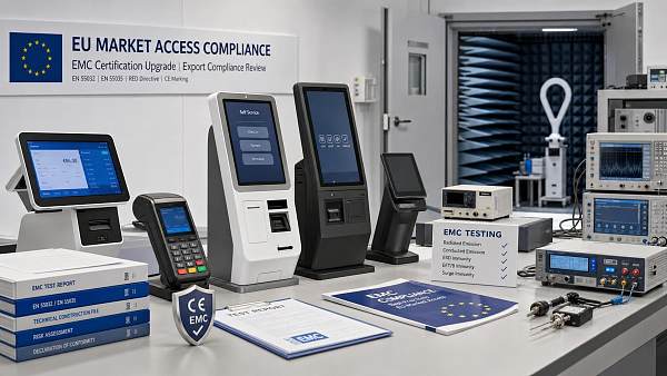 EU Updates POS Hardware EMC Rules From Oct. 1, 2026